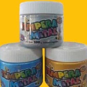 TEMPERA POTE x 250 grs colores METALIZADOS O FLUORS MARCA SEÑORITA