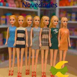 MUÑECA FLACA "EN BOLSITA" BEAUTIFUL FASHION - Imagen 1