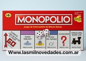 MONOPOLIO JUEGO DE MESA - Imagen 1