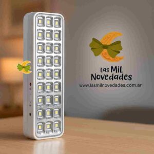 LUZ DE EMERGENCIA 30 LED MIN SHENG - Imagen 1