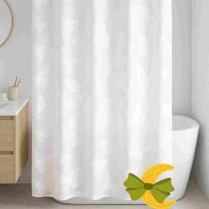 CORTINA PARA BAÑO CON GANCHOS variedad de diseños - Imagen 1