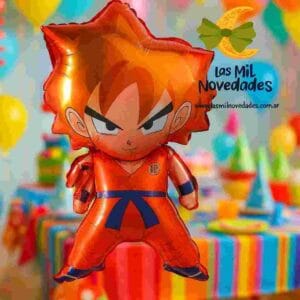 GLOBO x 1 "GOKU" 15 pulgadas 40 cms aprox - Imagen 1