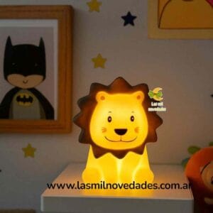 LAMPARA ESPANTA CUCOS LEON - Imagen 1