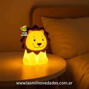 LAMPARA ESPANTA CUCOS LEON - Imagen 2