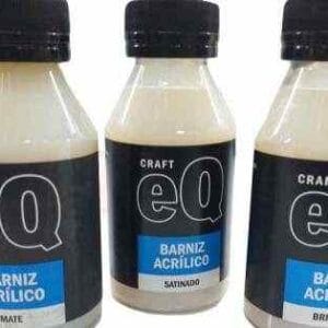 BARNIZ ACRILICO x 100 cc EQ ARTE (Brillante, Mate o Satinado)