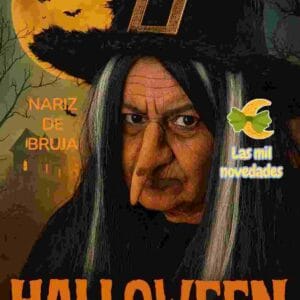 NARIZ DE BRUJA CON ELASTICO x 1
