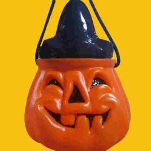 CANASTA CALABAZA "GRANDE" HALLOWEEN