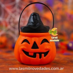 CANASTA CALABAZA "GRANDE" HALLOWEEN