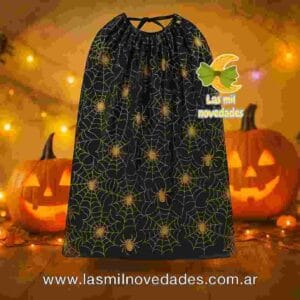 CAPA DE MAGO o BRUJA **CON ESTRELLAS o TELARAÑA** variedad de colores - Imagen 2