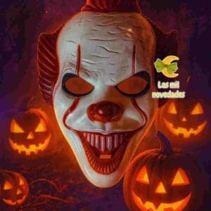 MASCARA PAYASO RIGIDA variedad de payasos