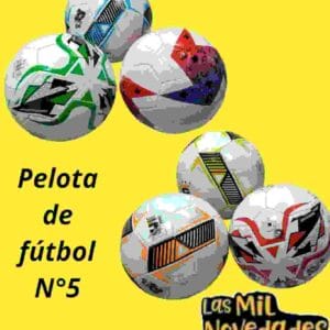 PELOTA DE FUTBOL CUERO N°5 variedad de diseños - Imagen 1