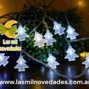 GUIRNALDA LED ARBOLITO "COLOR *B FRIO*" 3 MTS A PILAS (no incluidas)