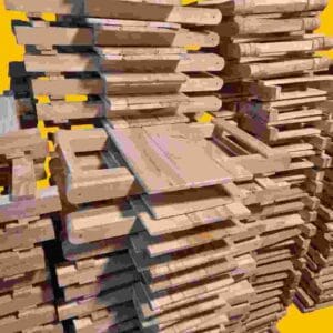 MESA PLEGABLE DE MADERA  55 CM DE ALTURA, 50x50 DE ANCHO - Imagen 2