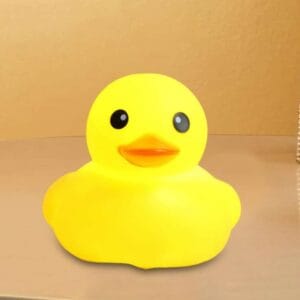 LAMPARA ESPANTA CUCOS PATITO - Imagen 1