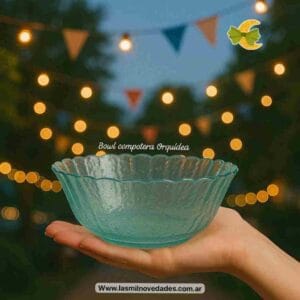BOWL COMPOTERA ORQUIDEA DURAX - Imagen 3