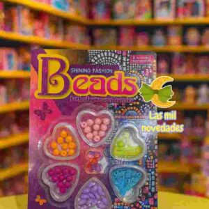 SET BIJOU *TREBOL* BEADS SHINING FASHION - Imagen 1