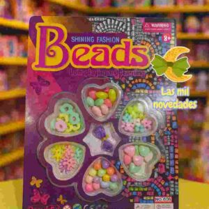 SET BIJOU *TREBOL* BEADS SHINING FASHION - Imagen 2