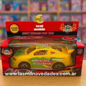 AUTO A FRICCION EN CAJA **ACTION** TOY SUPER MARVELOUS ACCELLERATOR - Imagen 1