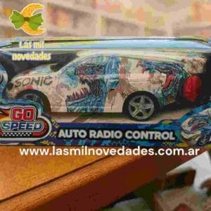 AUTO CONTROL REMOTO 4 DIR GRAFITEADO GRAFITTY GO SPEED - Imagen 1