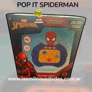 POPIT SPIDERMAN HOMBRE ARAÑA