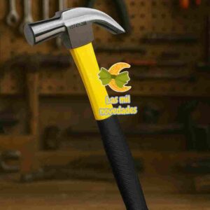 MARTILLO GALPONERO ULTRA REFORZADO PREMIUN MANGO FIBRA GOMA - Imagen 1