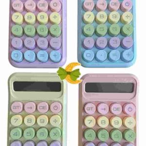 CALCULADORA PASTEL 10 DIGITOS  ITEM CL8145 - CL8146 - Imagen 1