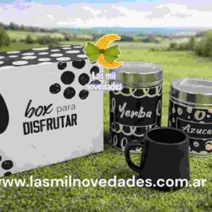 SET DE MATE DELUX EN CAJA variedad de diseños - Imagen 3