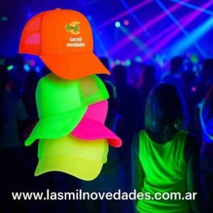 GORRA DEPORTIVA  FLUOR LISA variedad de colores