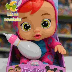 MUÑECO BEBE LLORON CRY BABIES 25cm - Imagen 1