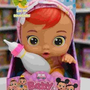 MUÑECO BEBE LLORON CRY BABIES 25cm - Imagen 2