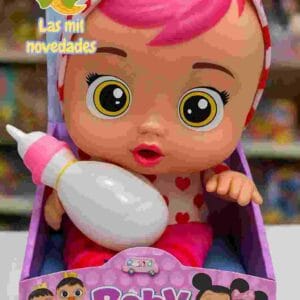 MUÑECO BEBE LLORON CRY BABIES 25cm - Imagen 3