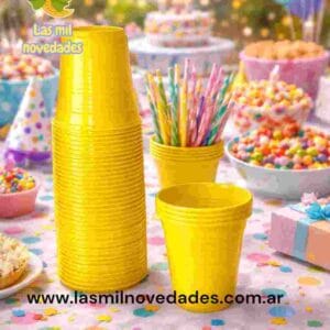 BLISTER con 50 VASOS PLASTICOS COPETIN - Imagen 1