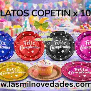 BLISTER con 10 PLATOS COPETIN