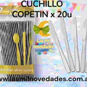BLISTER con 20 CUCHILLO CUCHILLOS COPETIN - Imagen 1