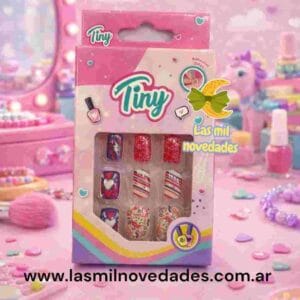 UÑAS UÑITAS en cajita variedad de diseños