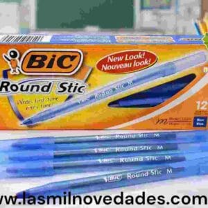 LAPICERA "BIC ROUND STIC" AZUL - Imagen 1