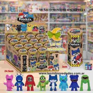 CAJA CAJITA CON MUÑECO MONSTRUO SORPRESA - Imagen 1