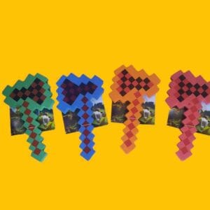 OFERTA! HACHA MINECRAFT - Imagen 1