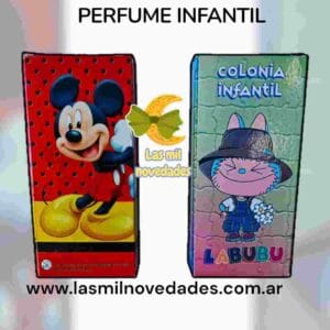 PERFUME de tocador ¨¨¨NIÑOS¨¨¨ variedad de fragancias PERSONAJES