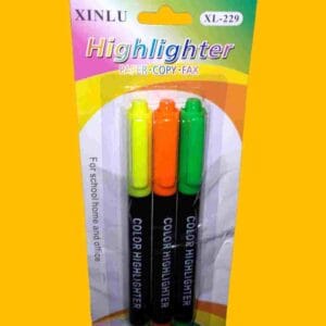 RESALTADOR FLUO x 3 EN BLISTER - Imagen 2