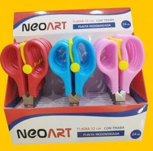 TIJERA "ESCOLAR" reforzada CON TRABA ¨NEO ART¨