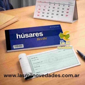 TALONARIO DE ¨RECIBO COMUN¨ HUSARES - Imagen 1