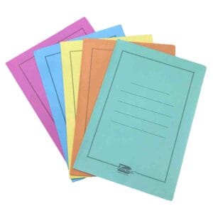 CARPETA 3 SOLAPAS variedad de colores - Imagen 1