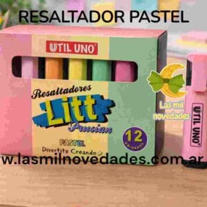 RESALTADOR "PASTEL" UU LITT