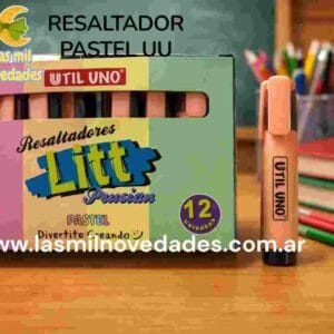 RESALTADOR "PASTEL" UU LITT - Imagen 3