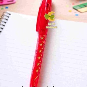 LAPICERA MAGICA BORRABLE "ROJA"