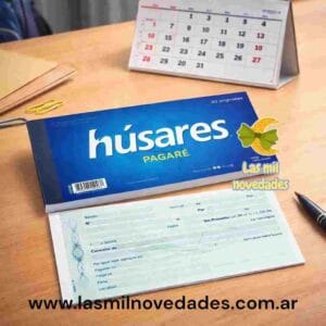 TALONARIO DE "PAGARE" HUSARES