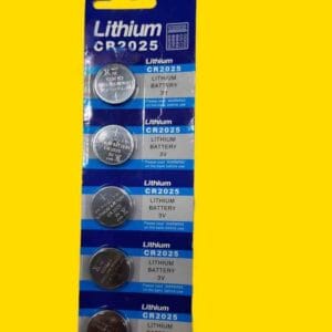 PILA CR2025 BLISTER con 5 UNIDADES - Imagen 1