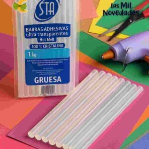 BARRA DE SILICONA GRUESA SEÑORITA O CANDELA - Imagen 1