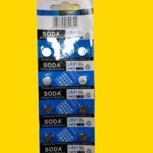 PILA LR41 (AG3 y 392A) BLISTER con 10 UNIDADES - Imagen 1